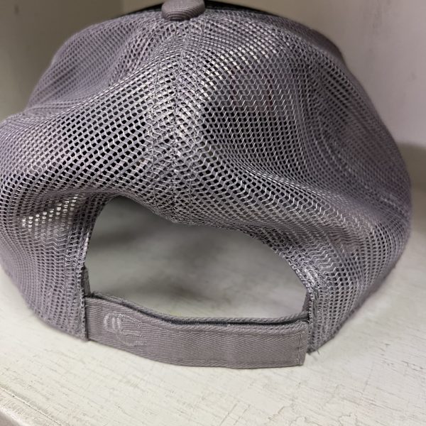 Mesh Trucker Hat - blk and grey - Image 2