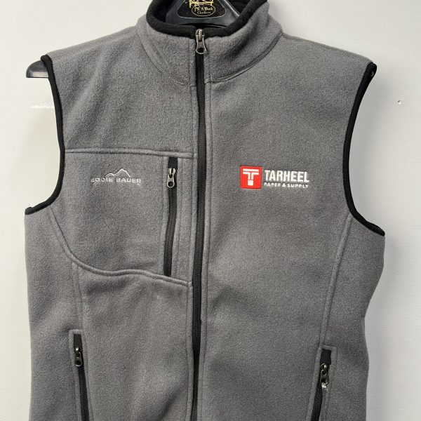 Eddie Bauer Fleece Vest - Gray - S